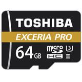64 GB Toshiba Exceria Pro M501 microSDXC Class 10 UHS-II U3 Retail 64 GB Toshiba Exceria Pro M501 microSDXC Class 10 UHS-II U3 Retail