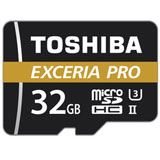 32 GB Toshiba Exceria Pro M501 microSDHC Class 10 UHS-II U3 Retail 32 GB Toshiba Exceria Pro M501 microSDHC Class 10 UHS-II U3 Retail