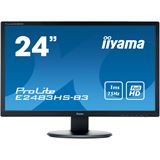 24" (60,96cm) iiyama ProLite E2483HS-B3 schwarz 1920x1080 1xHDMI 24" (60,96cm) iiyama ProLite E2483HS-B3 schwarz 1920x1080 1xHDMI