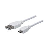 (€3,90*/1m) 1.00m Manhattan USB2.0 Anschlusskabel Hi-Speed USB A