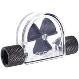 Alphacool Eisfluegel Durchflussanzeiger G1/4 IG - Acryl schwarz Alphacool Eisfluegel Durchflussanzeiger G1/4 IG - Acryl schwarz