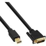 (€2,38*/1m) 5.00m InLine miniDisplayport Adapterkabel Mini (€2,38*/1m) 5.00m InLine miniDisplayport Adapterkabel Mini