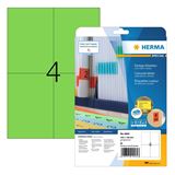 HERMA Universal-Etiketten SPECIAL, 105 x 148 mm, gr&uuml;n