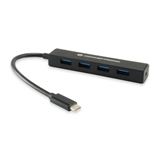 Conceptronic USB-HUB 4-Port USB3.1 Type-C -> 4x USB 3.0 sw Conceptronic USB-HUB 4-Port USB3.1 Type-C -> 4x USB 3.0 sw