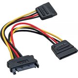 (€16,33*/1m) 0.30m InLine SATA Y-Stromadapterkabel SATA Strom (€16,33*/1m) 0.30m InLine SATA Y-Stromadapterkabel SATA Strom