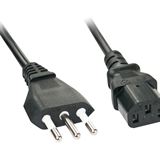 (€3,95*/1m) 2.00m Lindy IEC Anschlusskabel Stecker Italien auf (€3,95*/1m) 2.00m Lindy IEC Anschlusskabel Stecker Italien auf