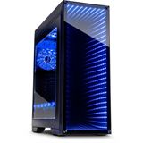 Inter-Tech M-908 mit Sichtfenster Midi Tower ohne Netzteil schwarz Inter-Tech M-908 mit Sichtfenster Midi Tower ohne Netzteil schwarz