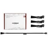 Noctua NA-SEC1 chromax.black L&uuml;fter-Verl&auml;ngerungskabelset -