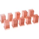 Alphacool GPU RAM Copper Heatsinks 6,5x6,5mm - 10 Stk.