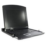 Inter-Tech KVM-AS 7108 ULS 8-fach 17Zoll VGA LED Konsole