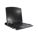 Inter-Tech KVM-AS 9108 TLS 8-fach 19Zoll RJ45/VGA LED Konsole