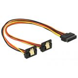 (€23,00*/1m) 0.30m Delock Strom Adapterkabel SATA SATA Stecker (€23,00*/1m) 0.30m Delock Strom Adapterkabel SATA SATA Stecker