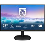 27" (68,58cm) Philips V-Line 273V7QJAB schwarz 1920x1080 1xDisplayPort / 1xHDMI / 1xVGA 27" (68,58cm) Philips V-Line 273V7QJAB schwarz 1920x1080 1xDisplayPort / 1xHDMI / 1xVGA