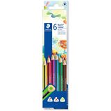 STAEDTLER Dreikant-Buntstift Noris colour, 6er Kartonetui