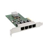InLine 4x Gigabit Netzwerkkarte, PCIe x4, 4x 1GBit/s, inkl. low InLine 4x Gigabit Netzwerkkarte, PCIe x4, 4x 1GBit/s, inkl. low