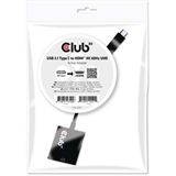 Club 3D Adapter USB 3.1 Typ C > HDMI 2.0 UHD aktiv St/Bu Polybeutel Club 3D Adapter USB 3.1 Typ C > HDMI 2.0 UHD aktiv St/Bu Polybeutel