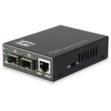 LevelOne Konverter Gigabit Ethernet RJ45 -> SFP Switch