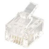 Equip Modularstecker Western 6P4C RJ12 100 St&uuml;ck