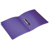 HERMA Ringbuch, DIN A4, 2-Ring-Mechanik, transluzent/violett HERMA Ringbuch, DIN A4, 2-Ring-Mechanik, transluzent/violett