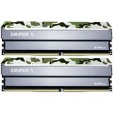16GB G.Skill SniperX Classic Camouflage DDR4-3000 DIMM CL16 Dual Kit 16GB G.Skill SniperX Classic Camouflage DDR4-3000 DIMM CL16 Dual Kit