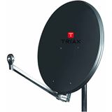 Triax-Hirschmann Satellitenantenne Alu Ø75cm schiefer m.Masth Triax-Hirschmann Satellitenantenne Alu Ø75cm schiefer m.Masth