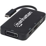 Manhattan Konverter USB 3.1 4-fach HDMI/DisplayPort/VGA/DVI