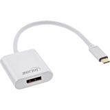 InLine USB Display Konverter, USB-C Stecker zu DisplayPort Buchse (DP