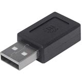 Manhattan USB 2.0 Typ C Adapter Typ C-Buchse auf A-Stecker
