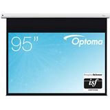 Optoma Glasfaser, 2130x1619mm Leinwand, Motor, wei&szlig;