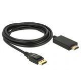 (€7,63*/1m) 3.00m Delock Displayport 1.2 Adapterkabel DP++ (€7,63*/1m) 3.00m Delock Displayport 1.2 Adapterkabel DP++
