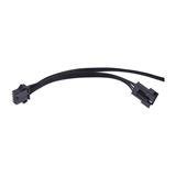 Alphacool RGB 4pol LED Adapterkabel für Mainboards 50cm - Schwarz Alphacool RGB 4pol LED Adapterkabel für Mainboards 50cm - Schwarz