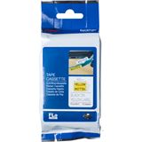 brother FLe-6511 Schriftbandkassette, schwarz / gelb