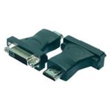 LogiLink HDMI Stecker - DVI-D 24+1 Kupplung Adapter, schwarz LogiLink HDMI Stecker - DVI-D 24+1 Kupplung Adapter, schwarz