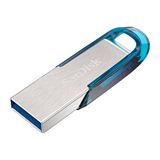 64 GB SanDisk Ultra Flair Tropical blau USB 3.0
