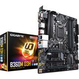 Gigabyte B360M D3H Intel B360 So.1151 Dual Channel DDR4 mATX Retail Gigabyte B360M D3H Intel B360 So.1151 Dual Channel DDR4 mATX Retail