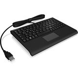 KeySonic ACK-3410 USB Deutsch schwarz (kabelgebunden)