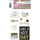 HERMA Geschenkesticker HOME "Best Wishes"