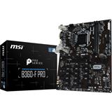 MSI B360-F PRO Intel B360 So.1151 Dual Channel DDR4 ATX Retail MSI B360-F PRO Intel B360 So.1151 Dual Channel DDR4 ATX Retail