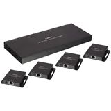 Lindy Cat.6 4Port HDMI & IR Spitter Extender, 50m