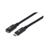 (&euro;23,80*/1m) 0.50m Manhattan USB3.1 Gen2 Verl&auml;ngerungskabel