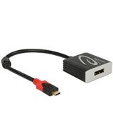 Delock Adapterkabel USB Type-C&Ouml; Stecker > Displayport Buchse