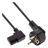 (&euro;16,33*/1m) 0.30m InLine Stromkabel Schutzkontakt Stecker