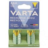 VARTA NiMH, Micro, AAA, HR03, 1.2V/800mAh 4-Pack