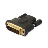 Techly HDMI Buchse auf DVI-D 24+1 dual link Stecker