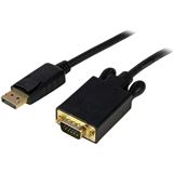 (EUR 2,20* / 1 m) 4.50m Startech Displayport Adapterkabel Displayport Stecker auf VGA 15pol Stecker Schwarz schraubbar (EUR 2,20* / 1 m) 4.50m Startech Displayport Adapterkabel Displayport Stecker auf VGA 15pol Stecker Schwarz schraubbar