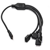 EK Water Blocks EK-RGB 8-fach RGB-4-Pin-Splitterkabel