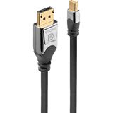 (&euro;41,80*/1m) 0.50m Lindy Displayport Anschlusskabel Mini