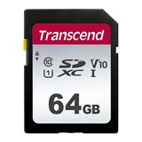 64GB Transcend SD Card SDXC SDC300S 95/45 MB/s