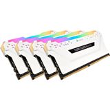 32GB Corsair Vengeance RGB PRO weiß DDR4-2666 DIMM CL16 Quad Kit 32GB Corsair Vengeance RGB PRO weiß DDR4-2666 DIMM CL16 Quad Kit