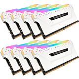 64GB Corsair Vengeance RGB PRO weiß DDR4-2666 DIMM CL16 Octa Kit 64GB Corsair Vengeance RGB PRO weiß DDR4-2666 DIMM CL16 Octa Kit